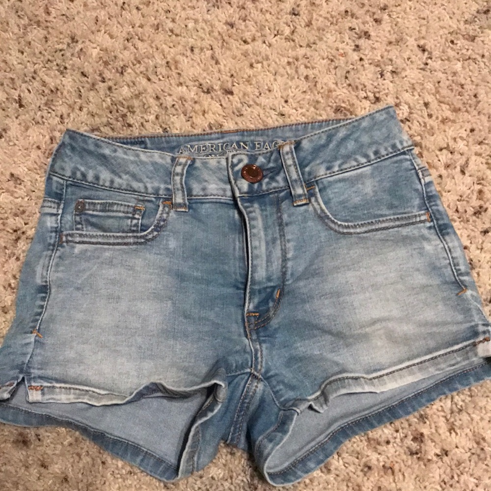 AE light blue shorts